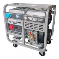 Генератор дизельный TOR KM7000D 7,0 кВт 220/380В 15 л с кнопкой запуска