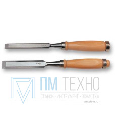 Долото 19 мм c деревянной ручкой с кольцом (TH130379)
