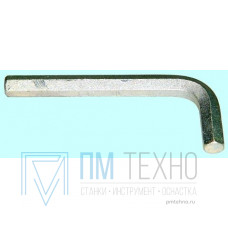 Ключ Шестигранный 10,0мм L112х40мм никель 