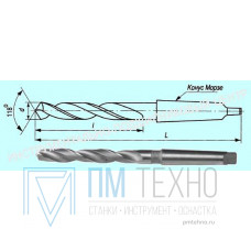 Сверло d 13,0  к/х Р6М5