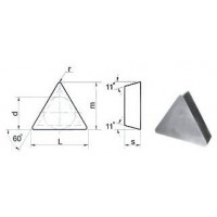 Пластина TРUN  - 160308  Р20 трехгранная (01311) гладкая без отверстия